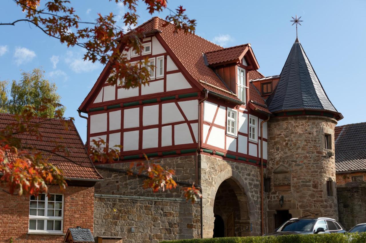 Hotel Brunnenhaus Schloss Landau Bad Arolsen Exterior foto